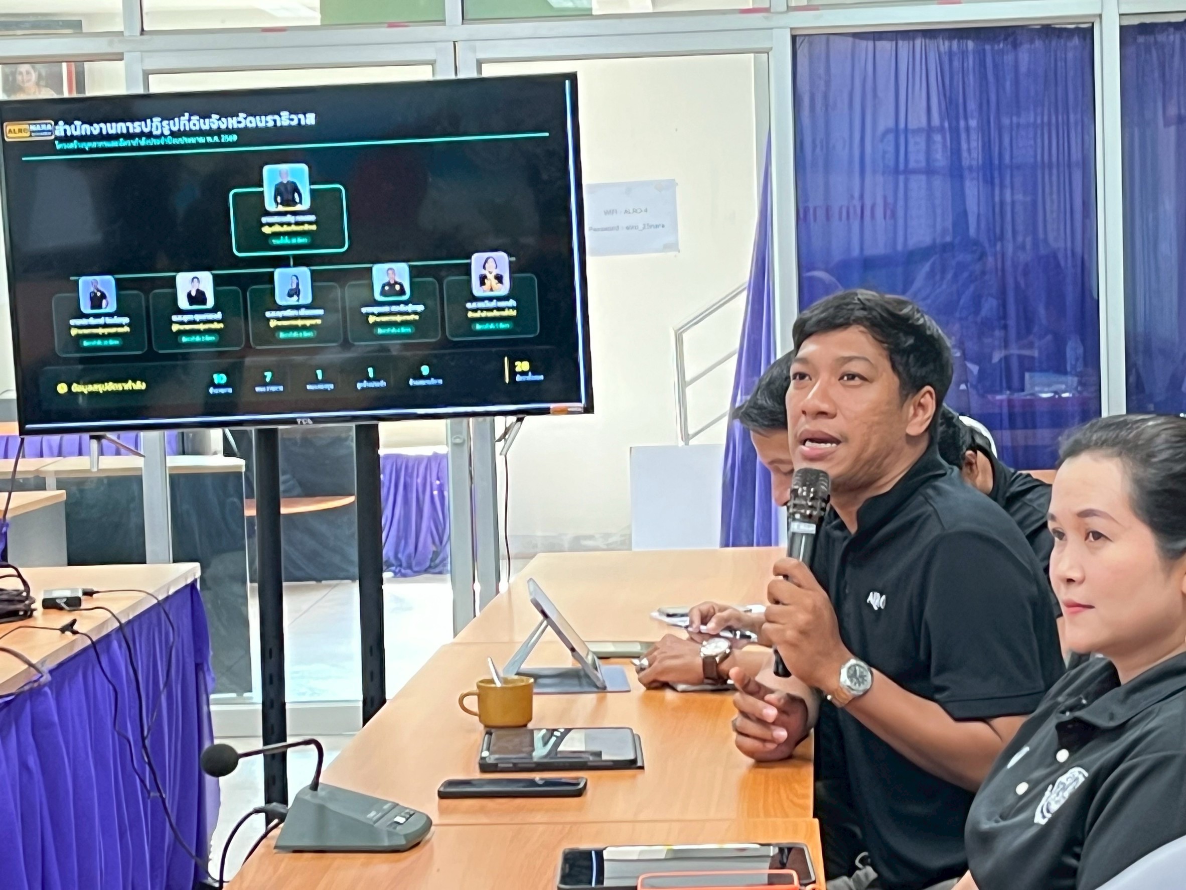 title - ผู้ตรวจราชการ ส.ป.ก. ประชุมติดตามผลการดำเนินงานตามแผนการตรวจราชการ ของ ส.ป.ก. ประจำปีงบประมาณ พ.ศ.2569 รอบที่ 1 จังหวัดนราธิวาส